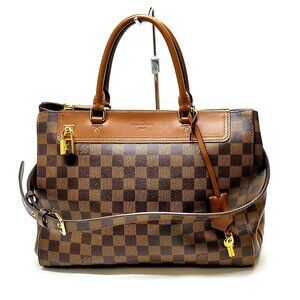 Louis Vuitton LV Hand Bag Greenwich brown Damier 695-083025